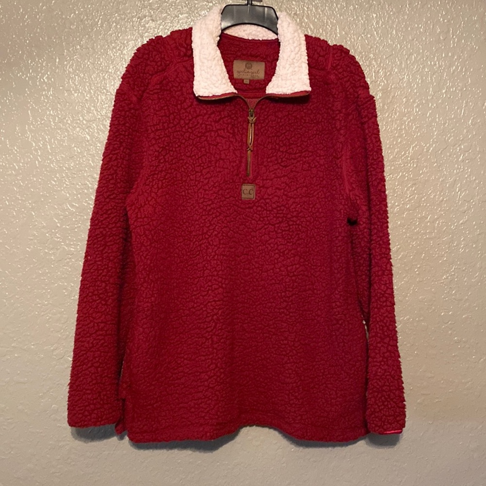 Girlie Girl Originals - teddy pull over size Large